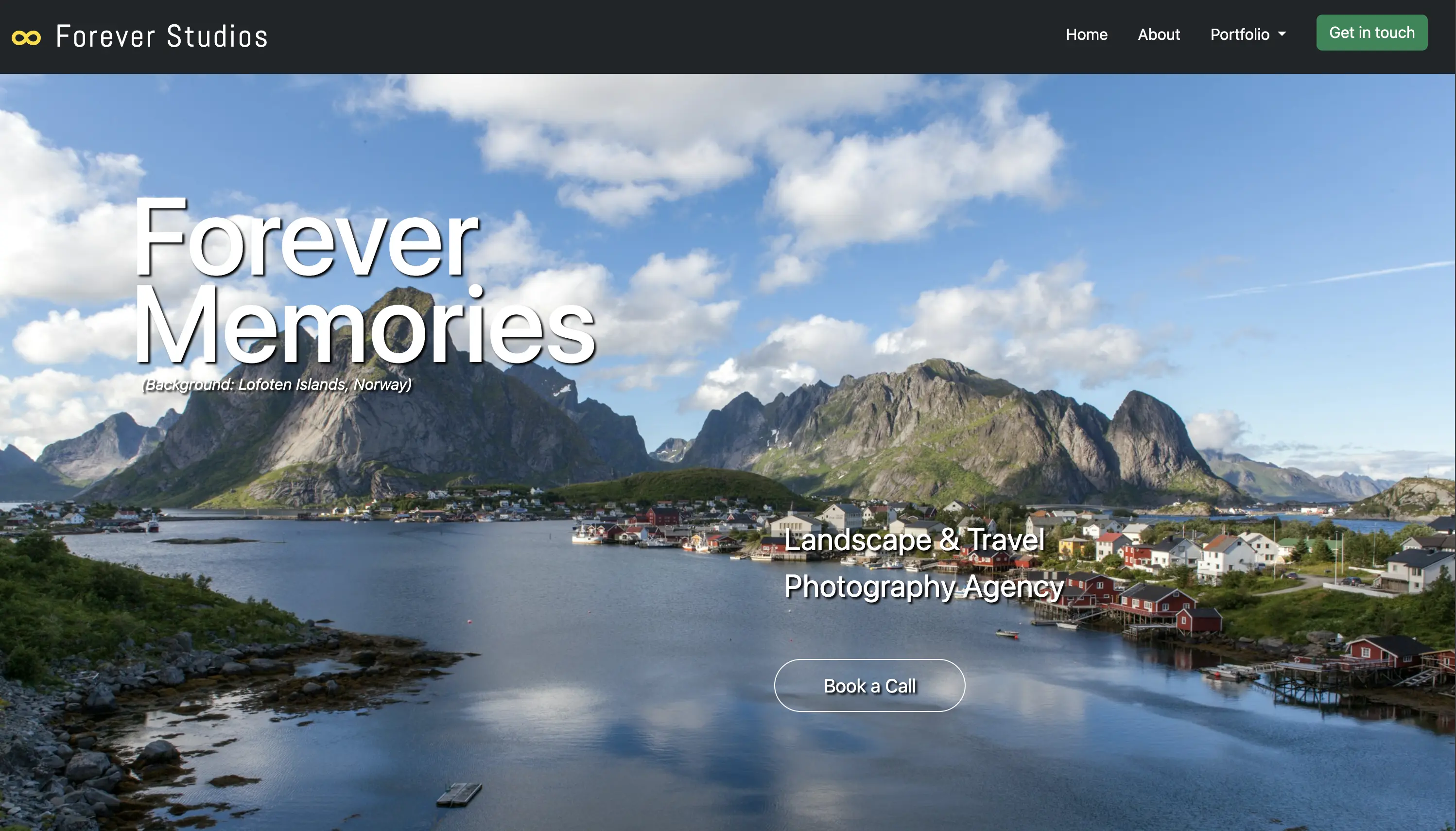 Forever Studios Project Screenshot