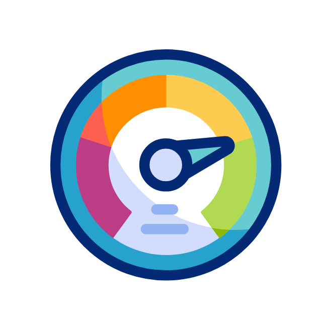 Speed and performance icon